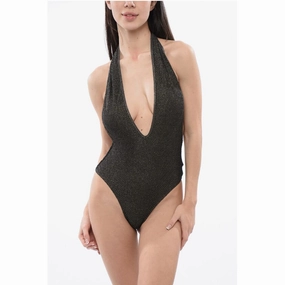 Palm Angels Lurex One-piece Women's Swimsuit