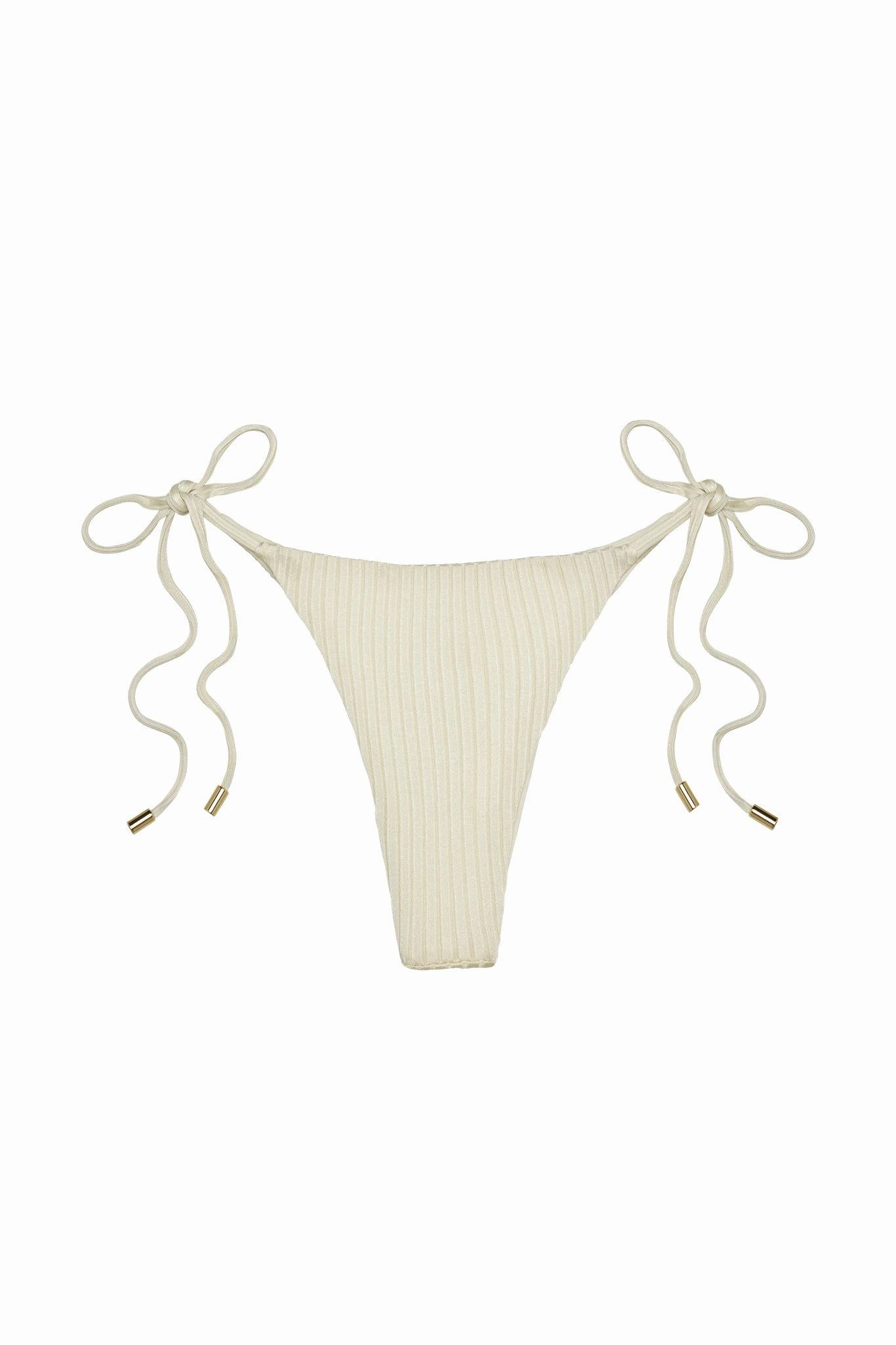 Palma Bottom - Ivory Shiny Rib