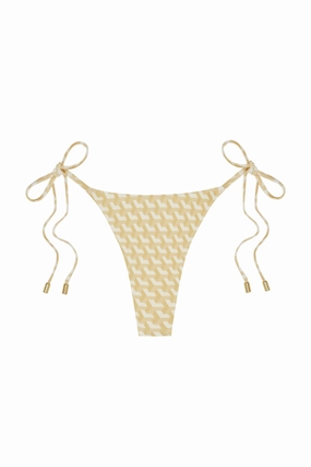 Palma Thong - Ivory Geo