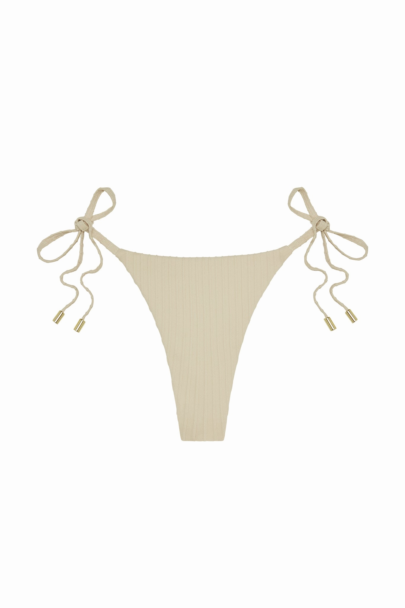 Palma Thong - Vanilla Matte Rib