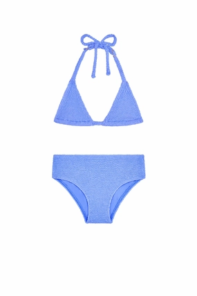 Palma Top & Seychelles Bottom Set - Pool Crinkle