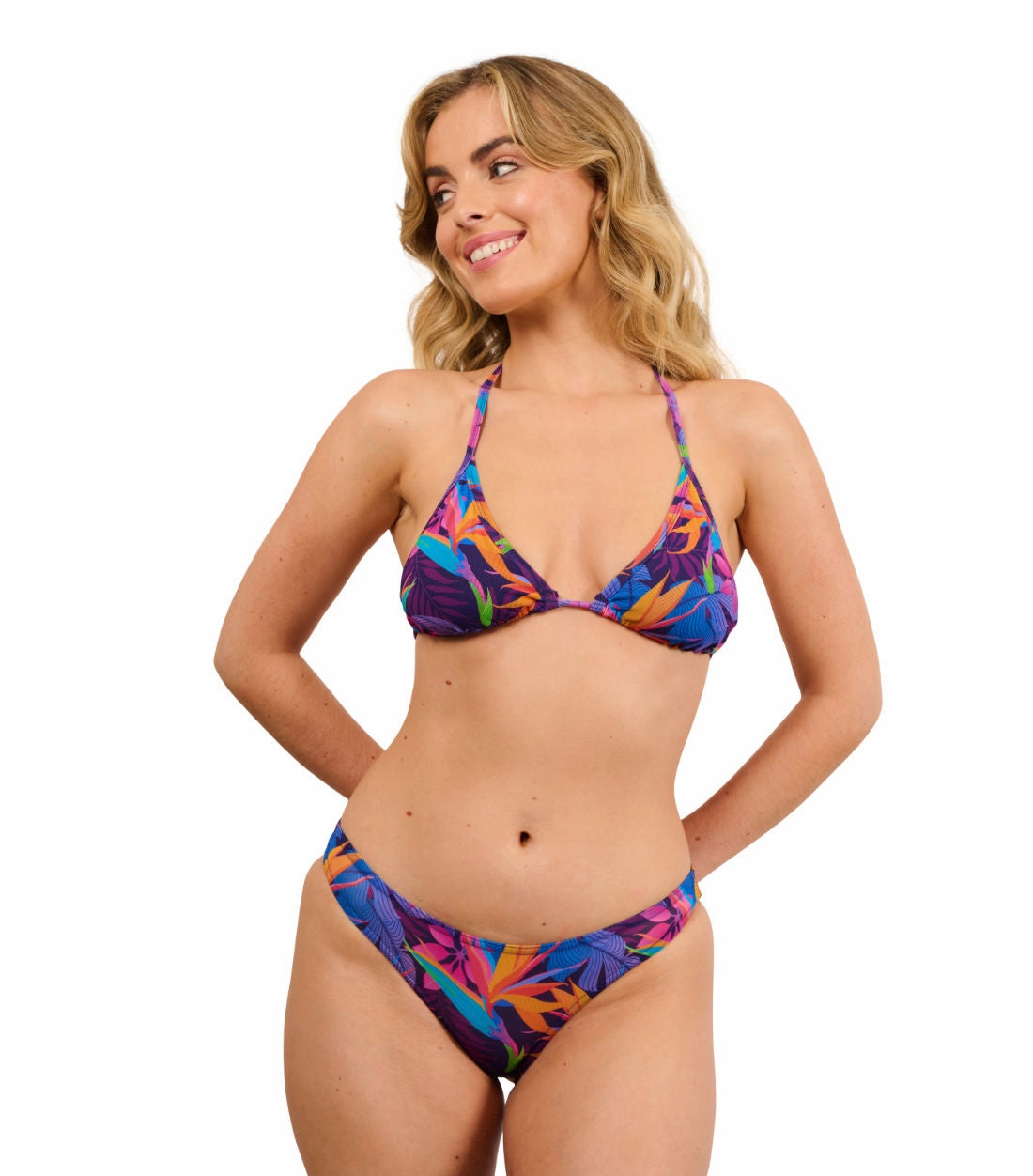 Paradise Purple Tan Through Bikini Brief