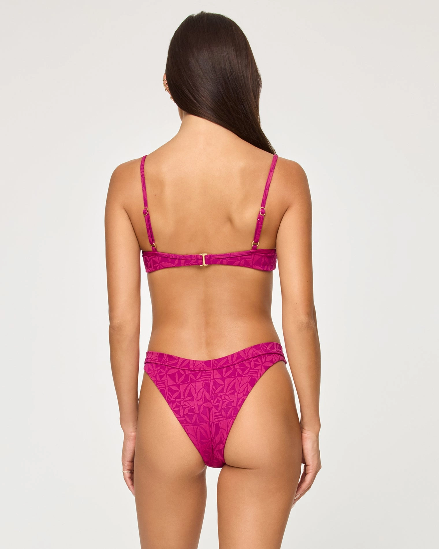 Peyton Bikini Top - Berry