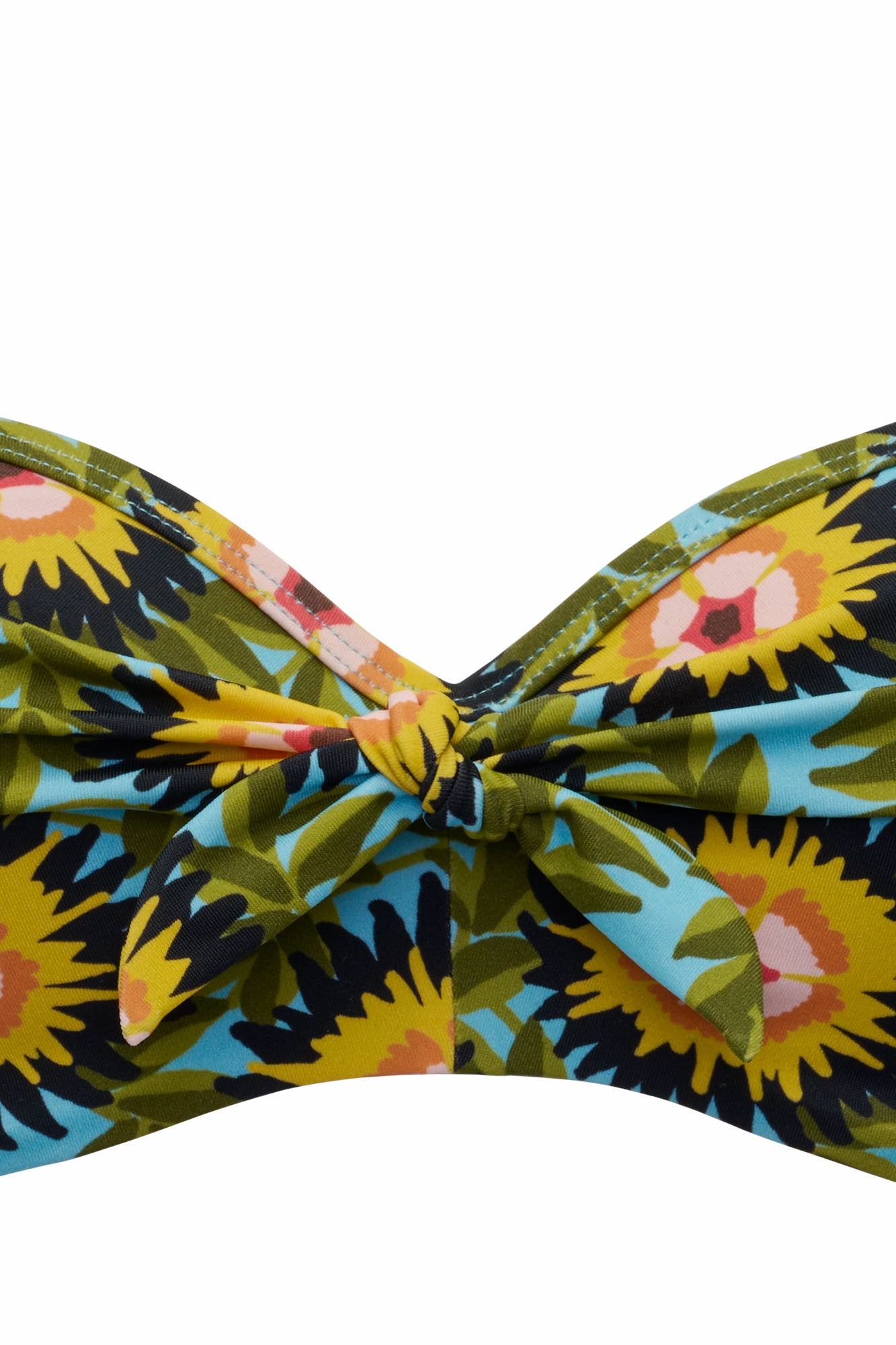 plunge balcony bikini top