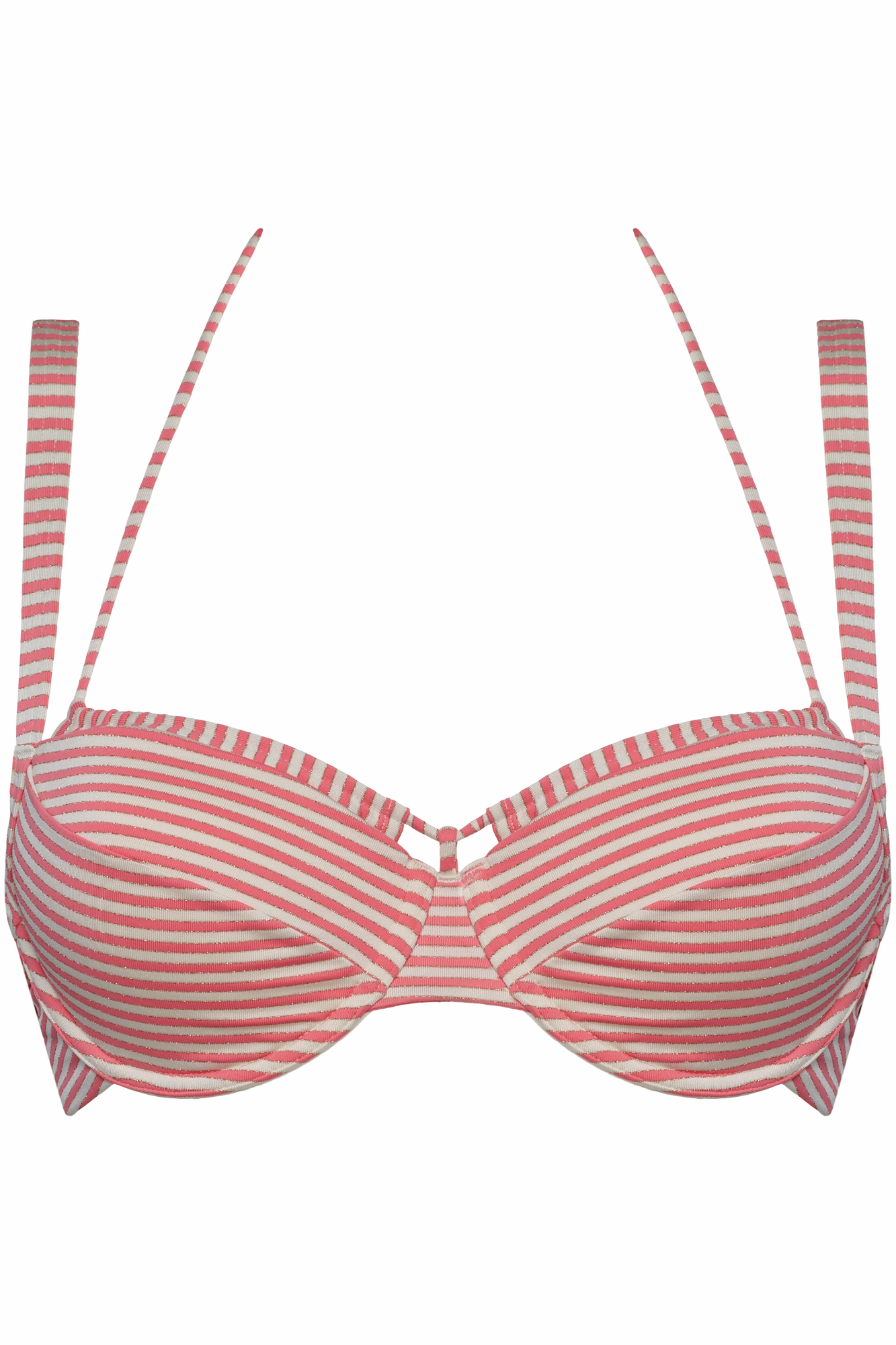 plunge balcony bikini top