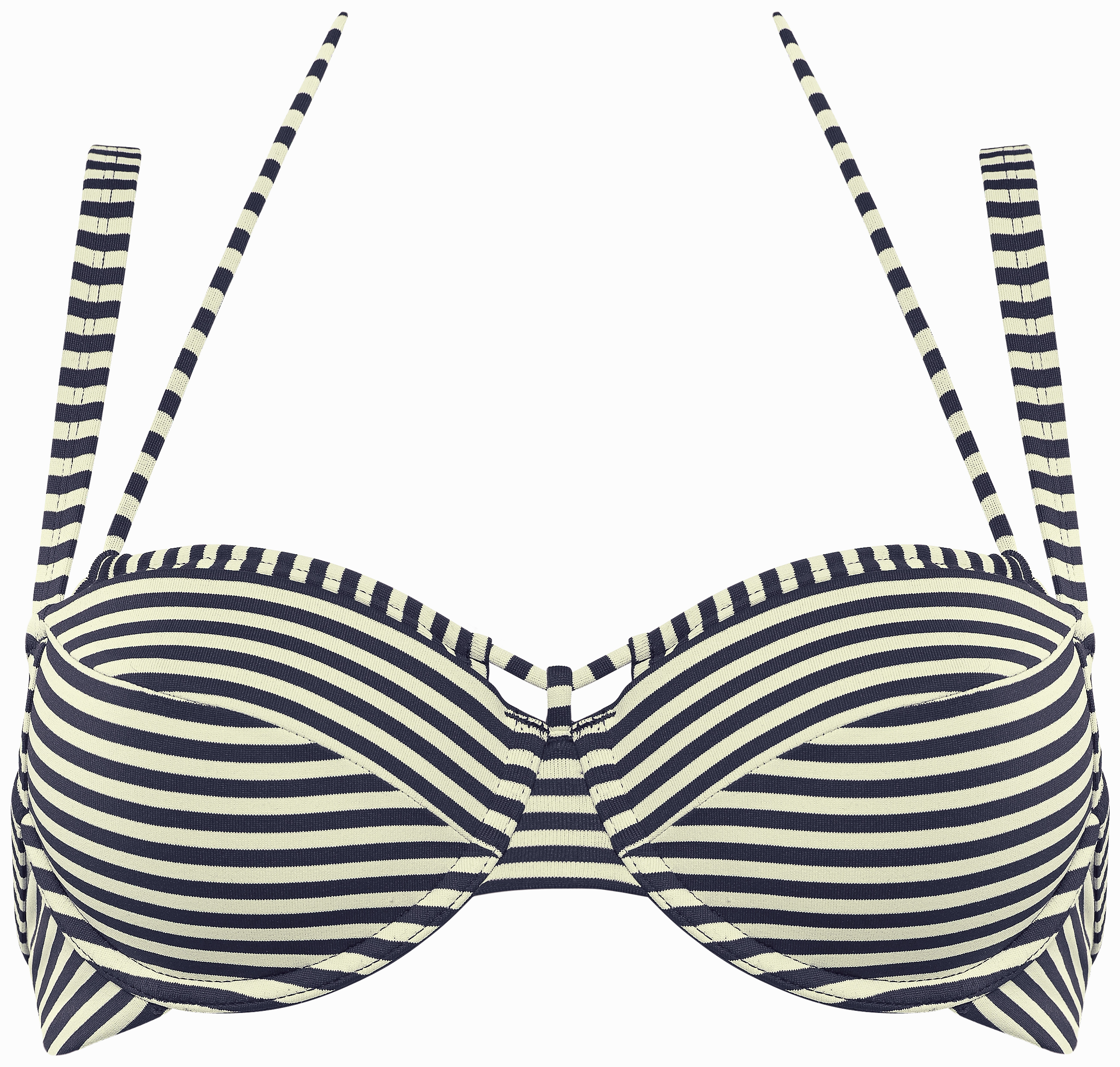 plunge balcony bikini top