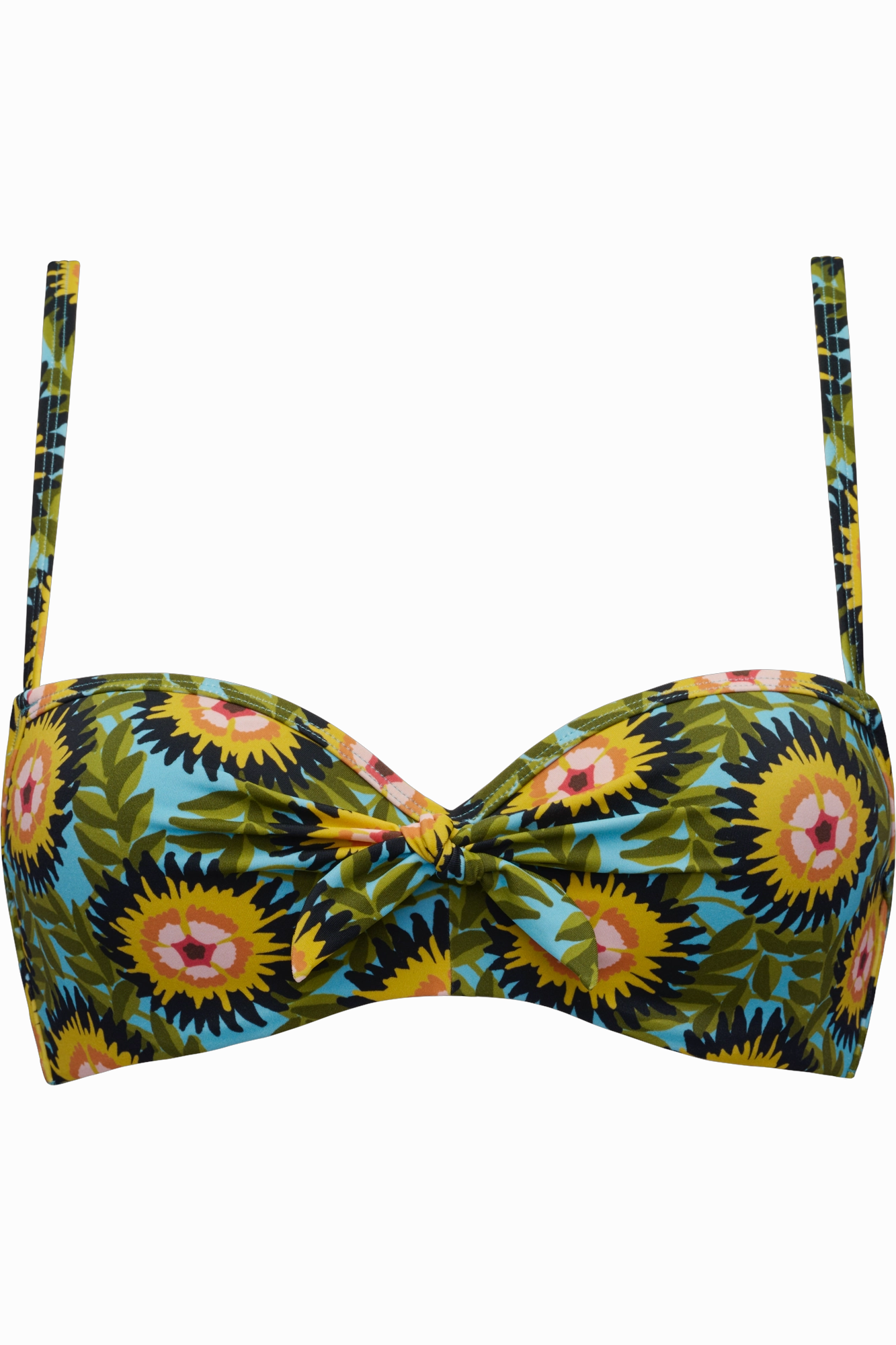 plunge balcony bikini top