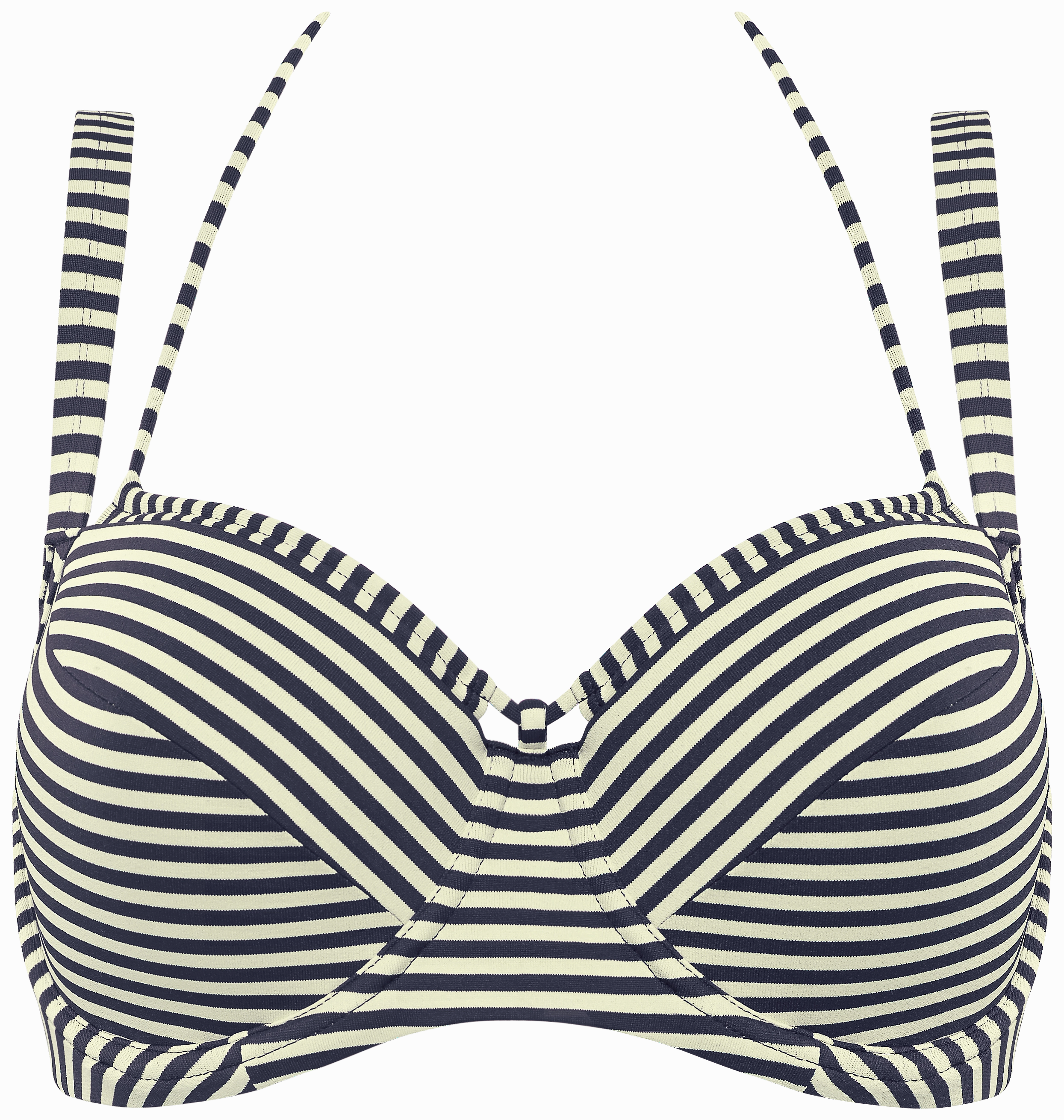 plunge balcony bikini top