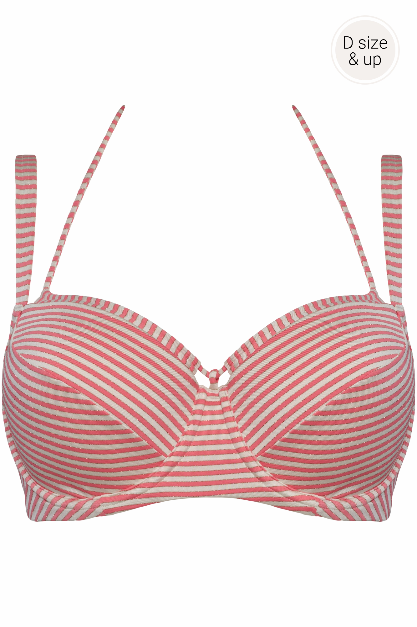 plunge balcony bikini top
