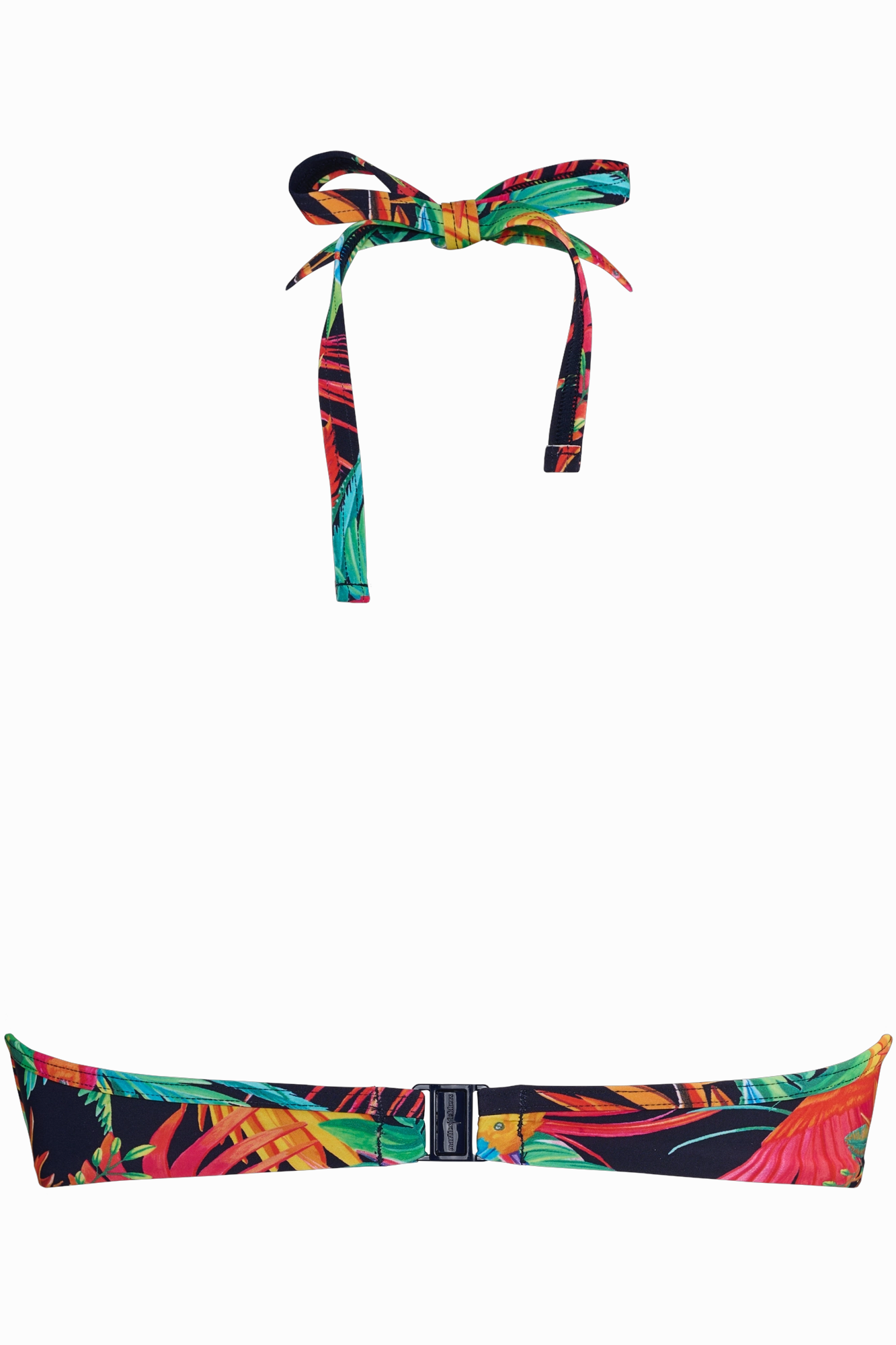 plunge balcony bikini top