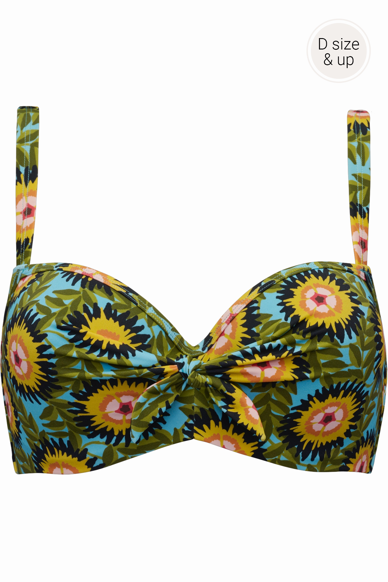 plunge balcony bikini top