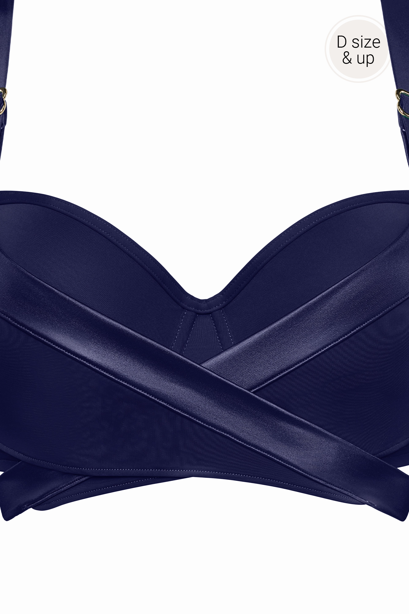plunge balcony bikini top