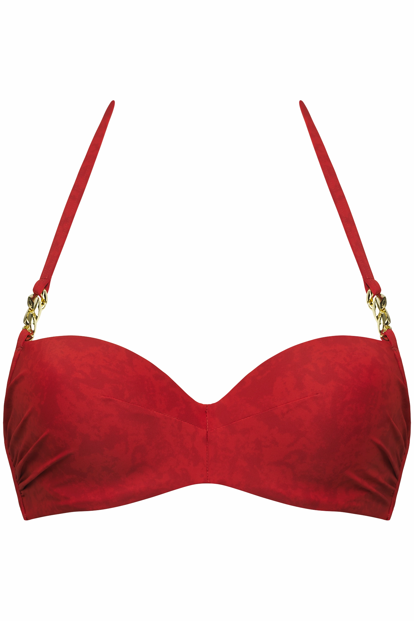 plunge balcony bikini top