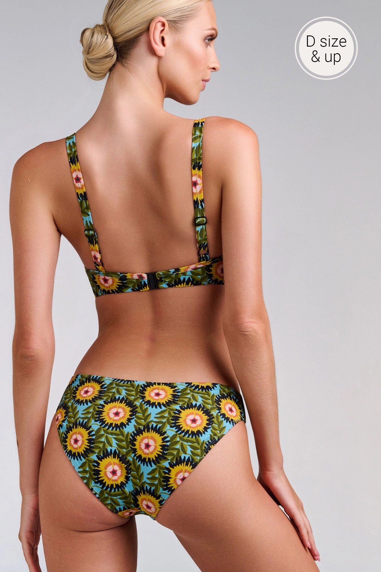 plunge balcony bikini top
