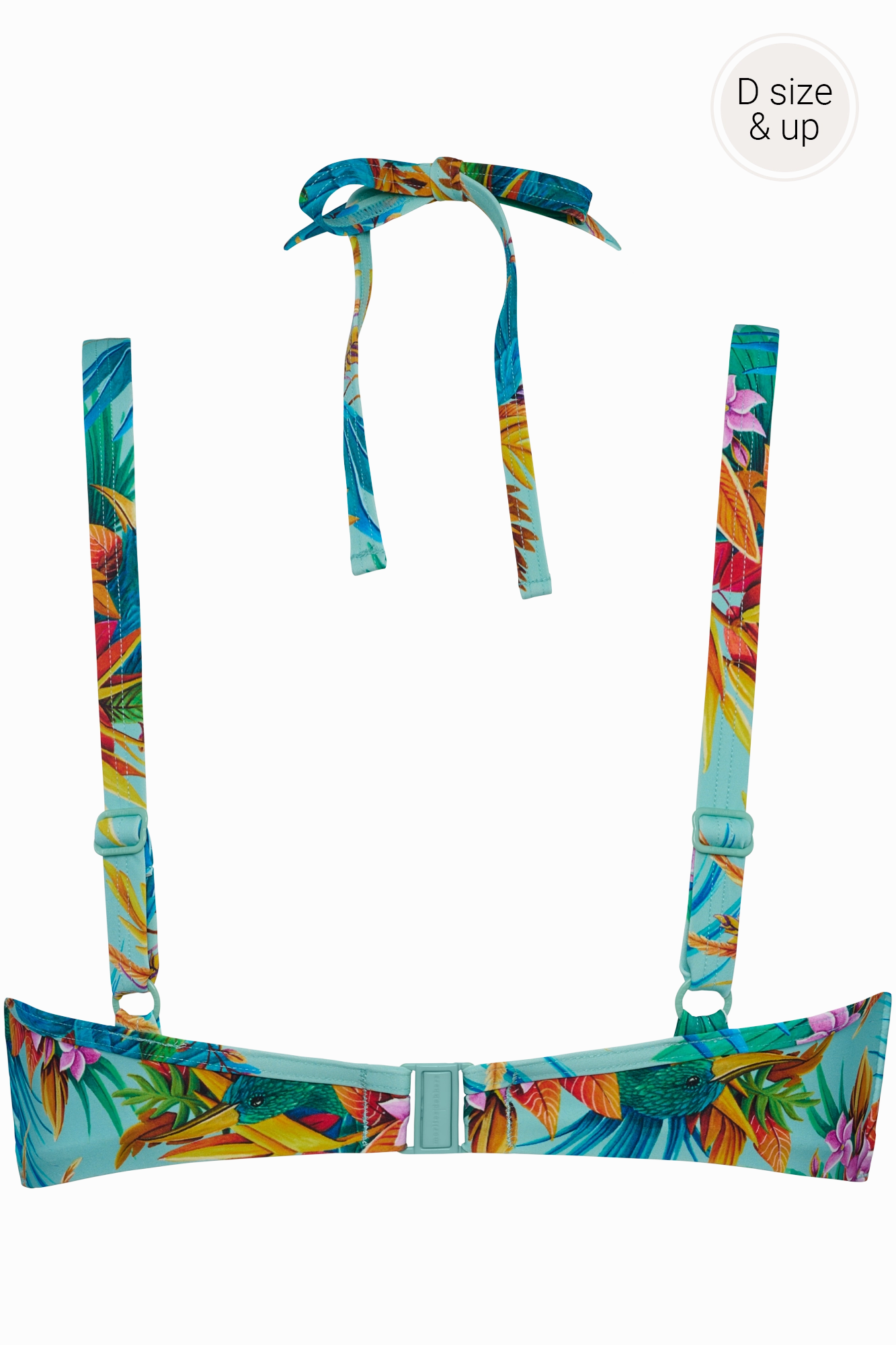 plunge balcony bikini top