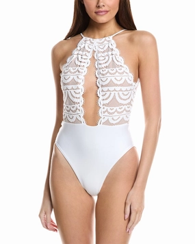 PQ Swim Keyhole Lace One-Piece