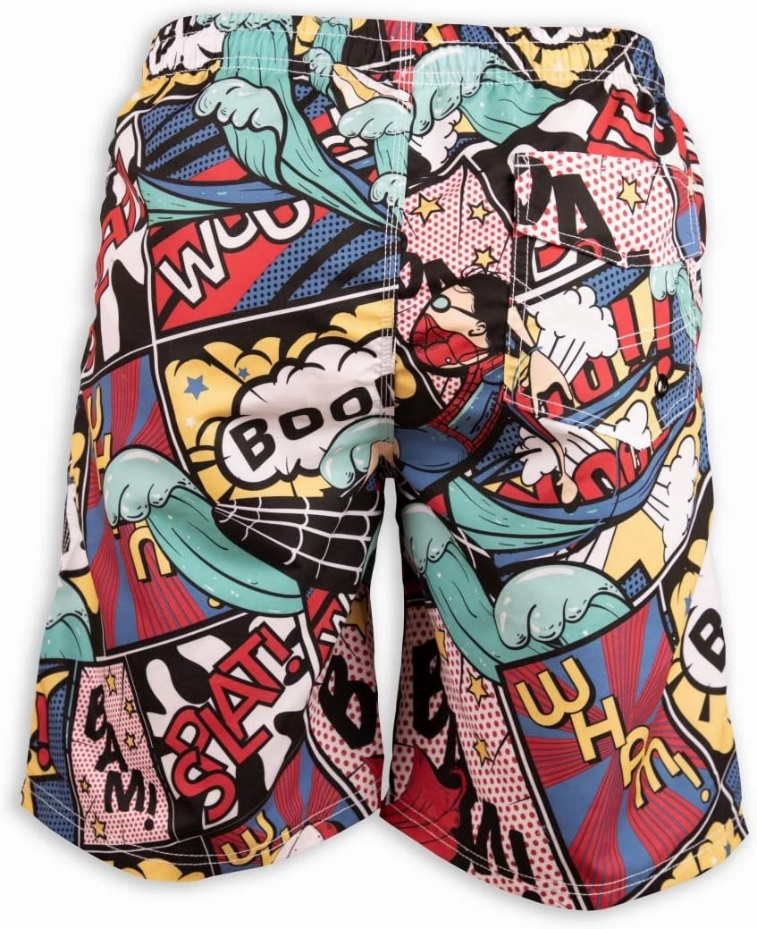 PREFER TO LIFE Men's Board Shorts, Quick Dry Swimwear Beach Holiday Party Bermuda Swim Big Pants 