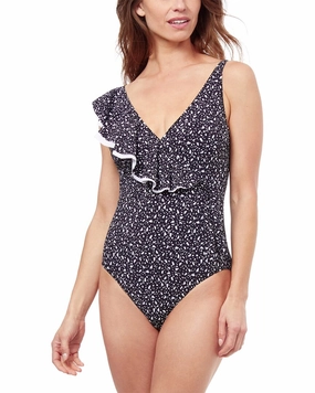 Profile by Gottex Bash V-Neck One-Piece