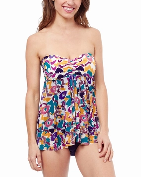 Profile by Gottex Echo Bandeau Flyaway One-Piece
