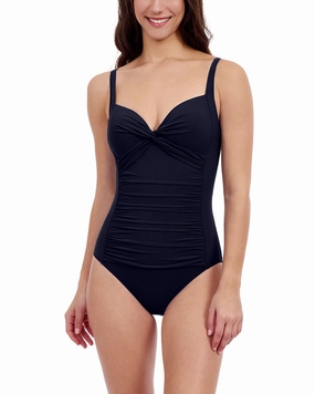 Profile By Gottex Tutti Frutti Twist Front Swimsuit