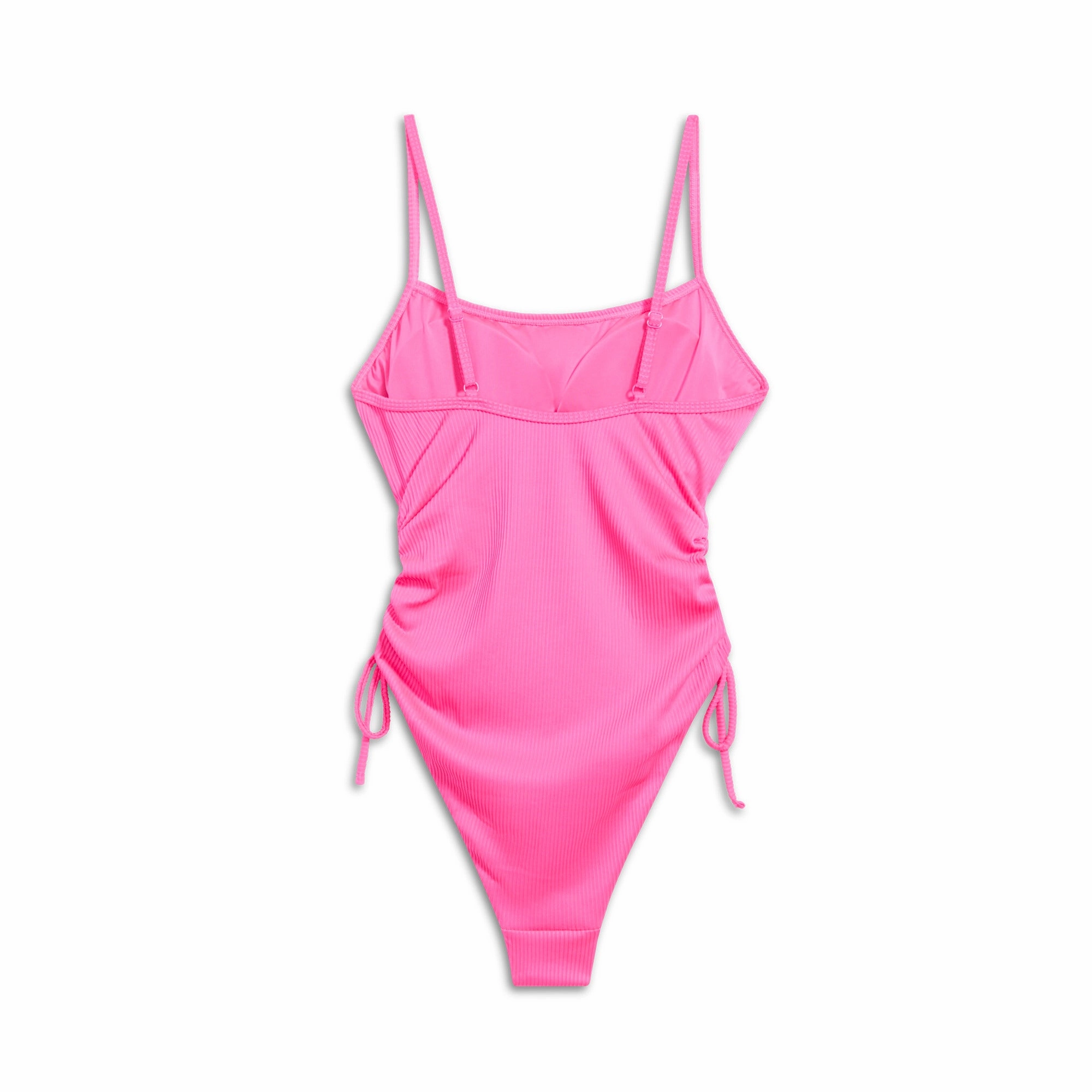 PUMA Women's One-Piece Ruched Swim Suit