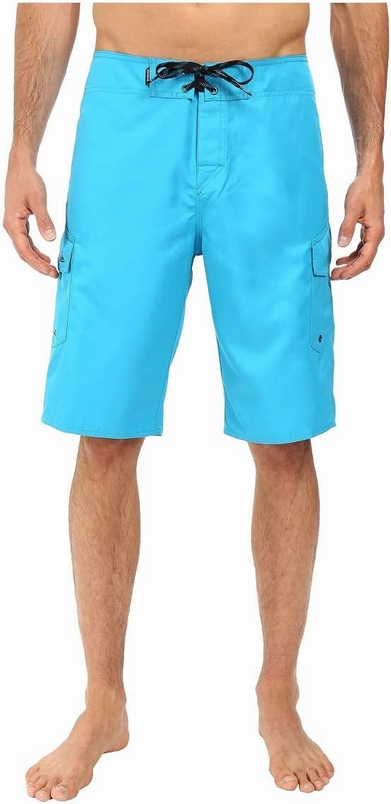Quiksilver Men's Standard Manic 22 Inch Length Cargo Pocket Boardshort Swim Trunk