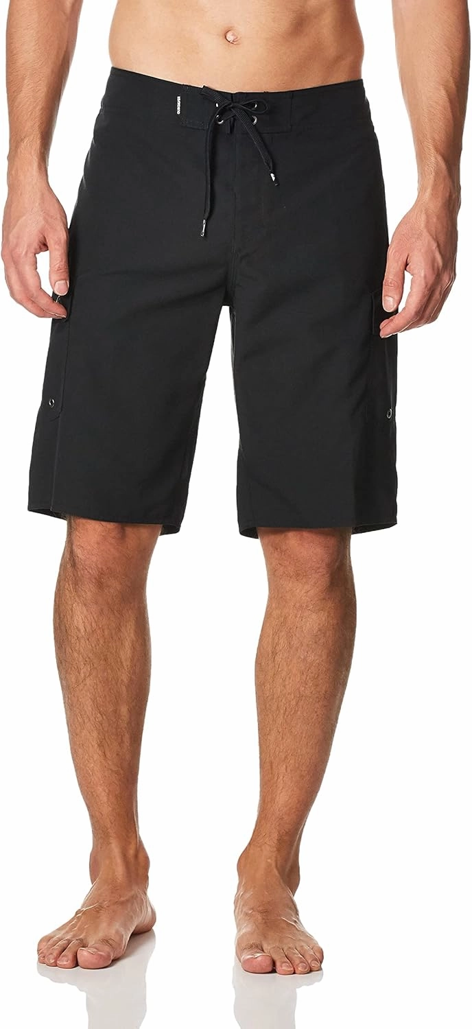 Quiksilver Men's Standard Manic 22 Inch Length Cargo Pocket Boardshort Swim Trunk