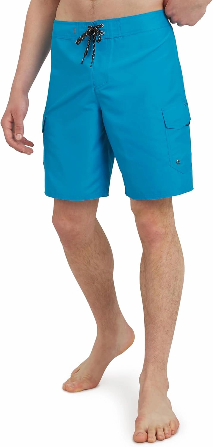 Quiksilver Men's Swimwear Regular Fit Fixed Waist UPF 50 Quick Dry Board Shorts (32-40)