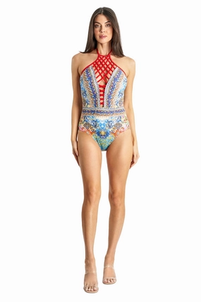 Racer One Piece Swimsuit