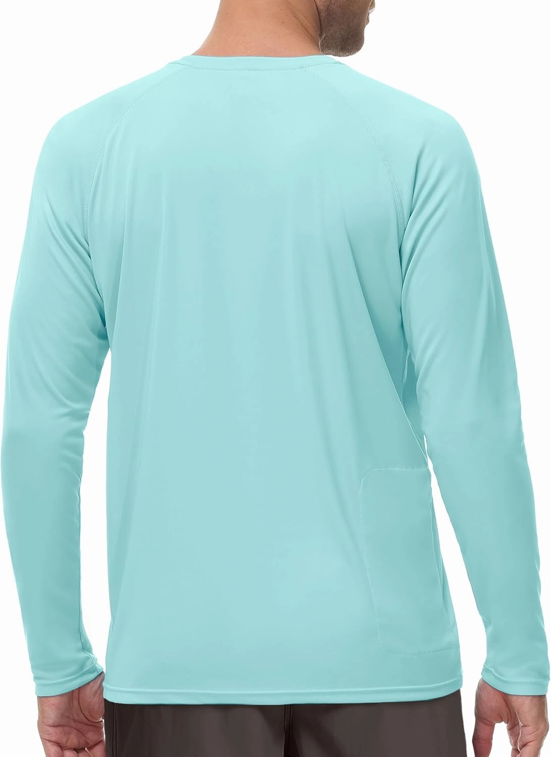 Rash Guard for Men Swim Shirt Quick Dry Fishing Shirts for Men UPF 50  Long Sleeve UV Sun Protection Beach Shirts