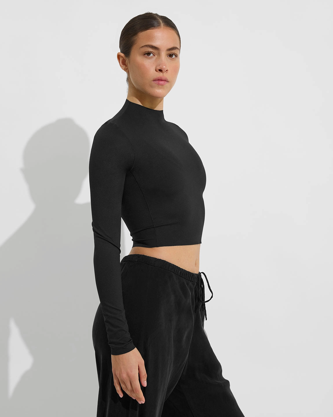Rays Long Sleeve Top - Jet