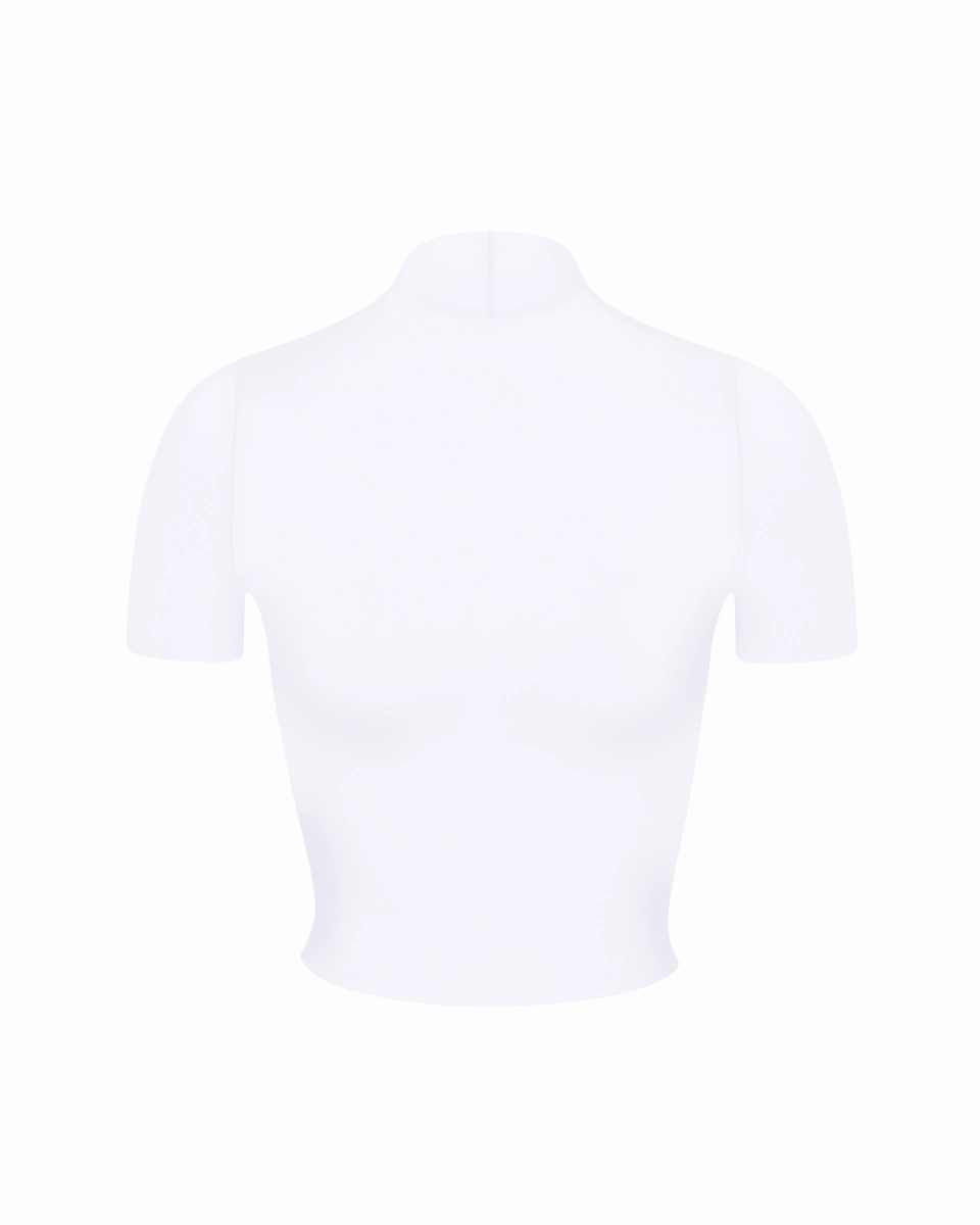Rays Short Sleeve Top - Coconut