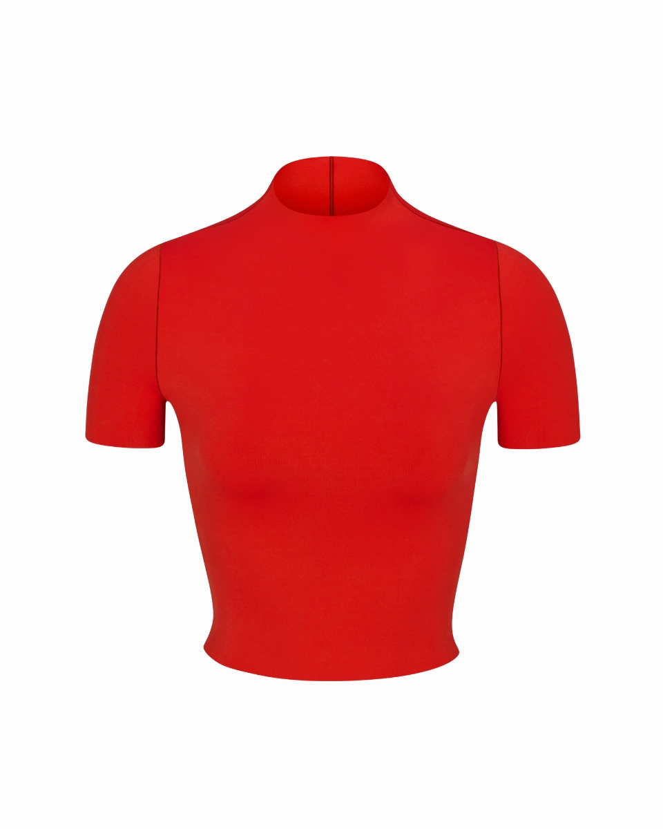 Rays Short Sleeve Top - Sweet Chili Heat