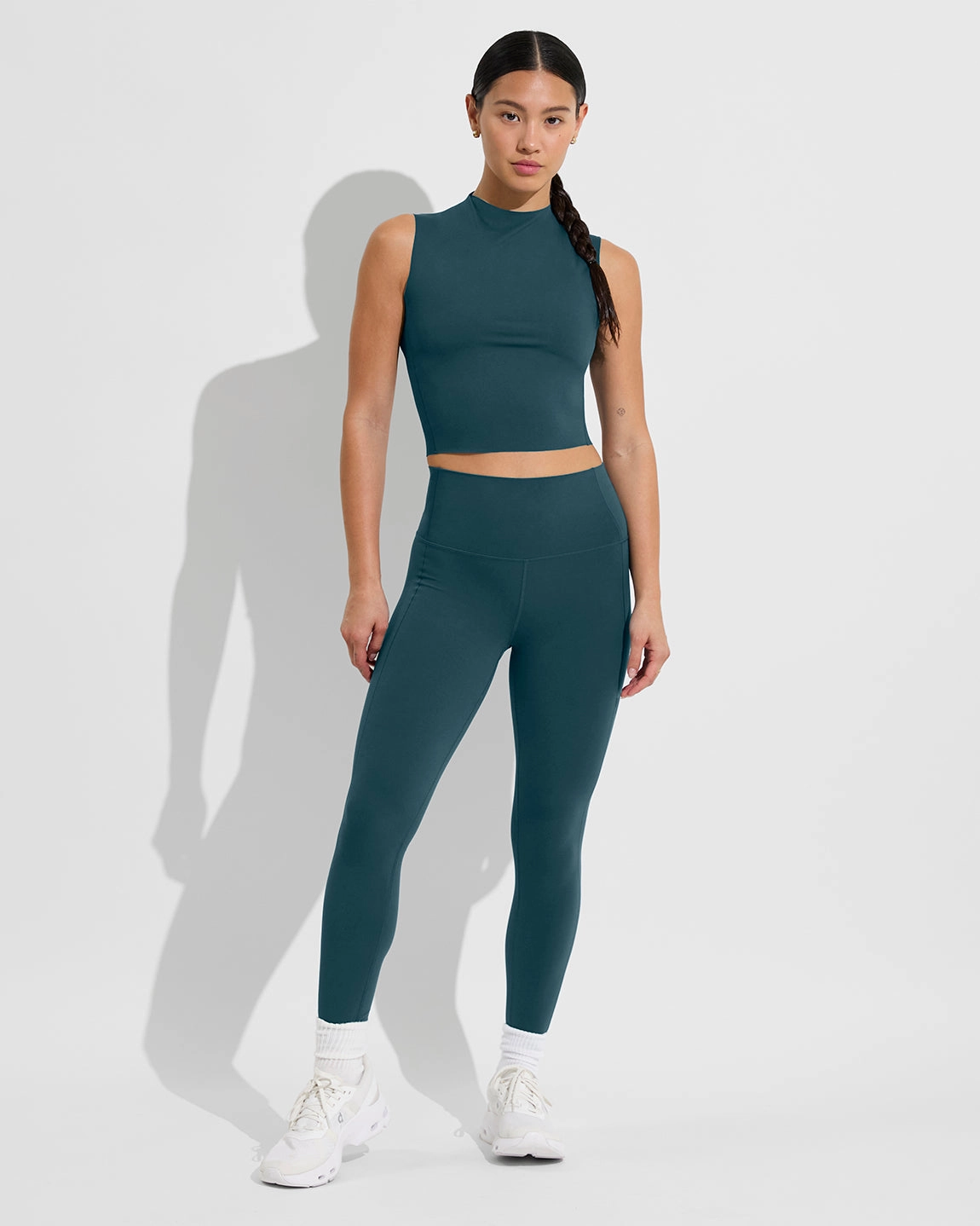 Rays Sleeveless Top - Deep End
