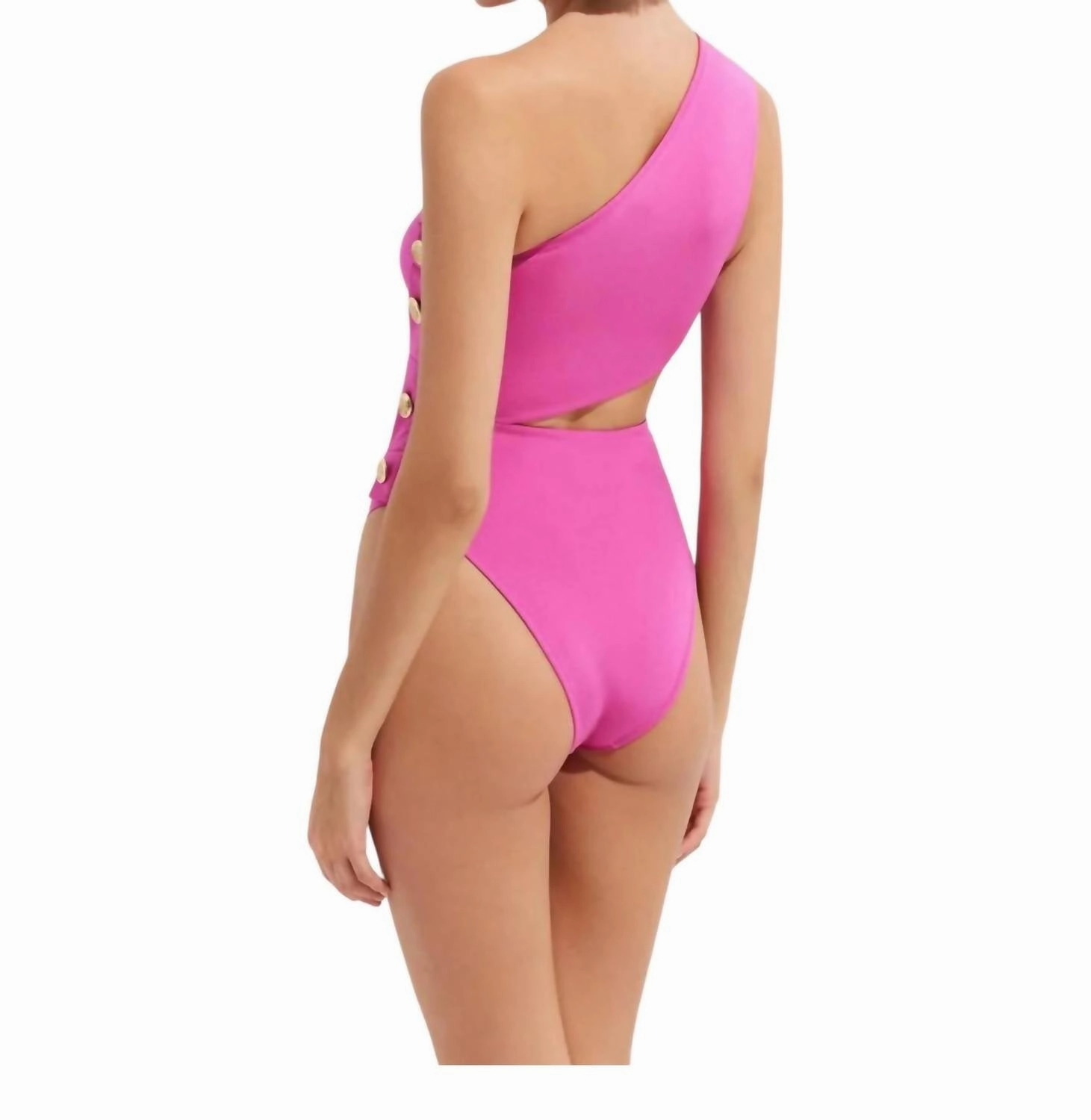 Rhea One Piece Swimsuit In Hot Pink