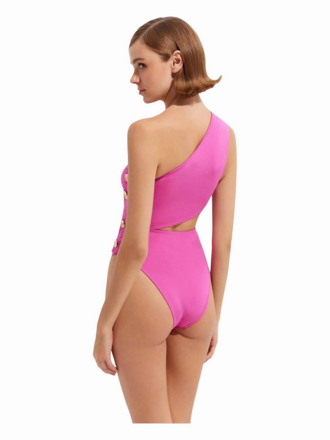 Rhea One Piece Swimsuit In Hot Pink