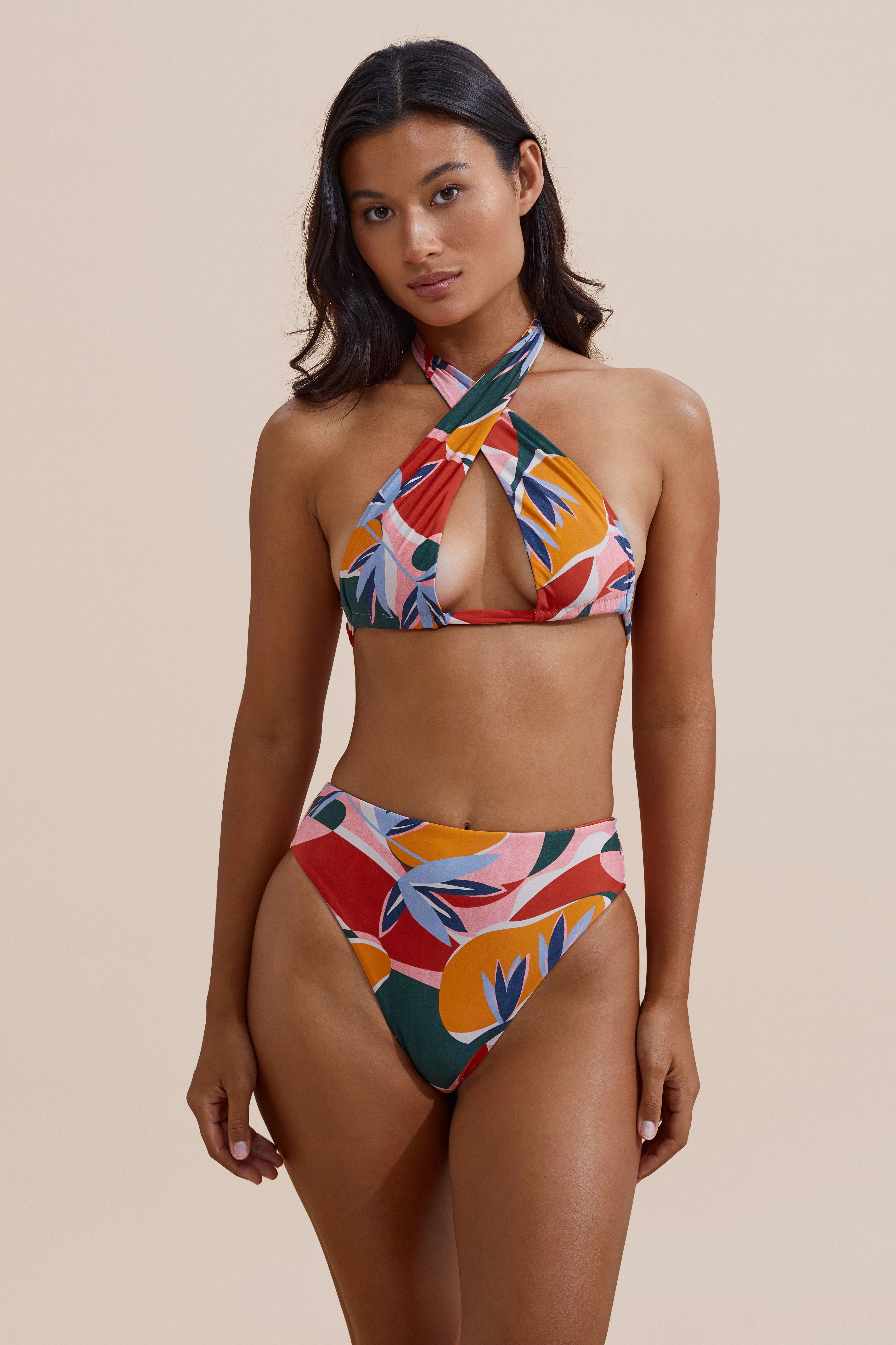 Rico Bikini Top - Botanical