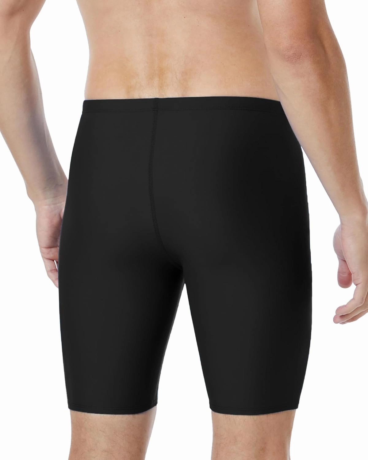 Runhit Men's Swim Jammers Competitive Swim Racing Team Swimsuit Quick Dry Athletic Swimming Shorts UPF 50 