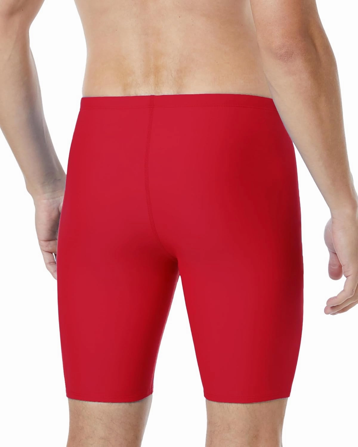 Runhit Men's Swim Jammers Competitive Swim Racing Team Swimsuit Quick Dry Athletic Swimming Shorts UPF 50 