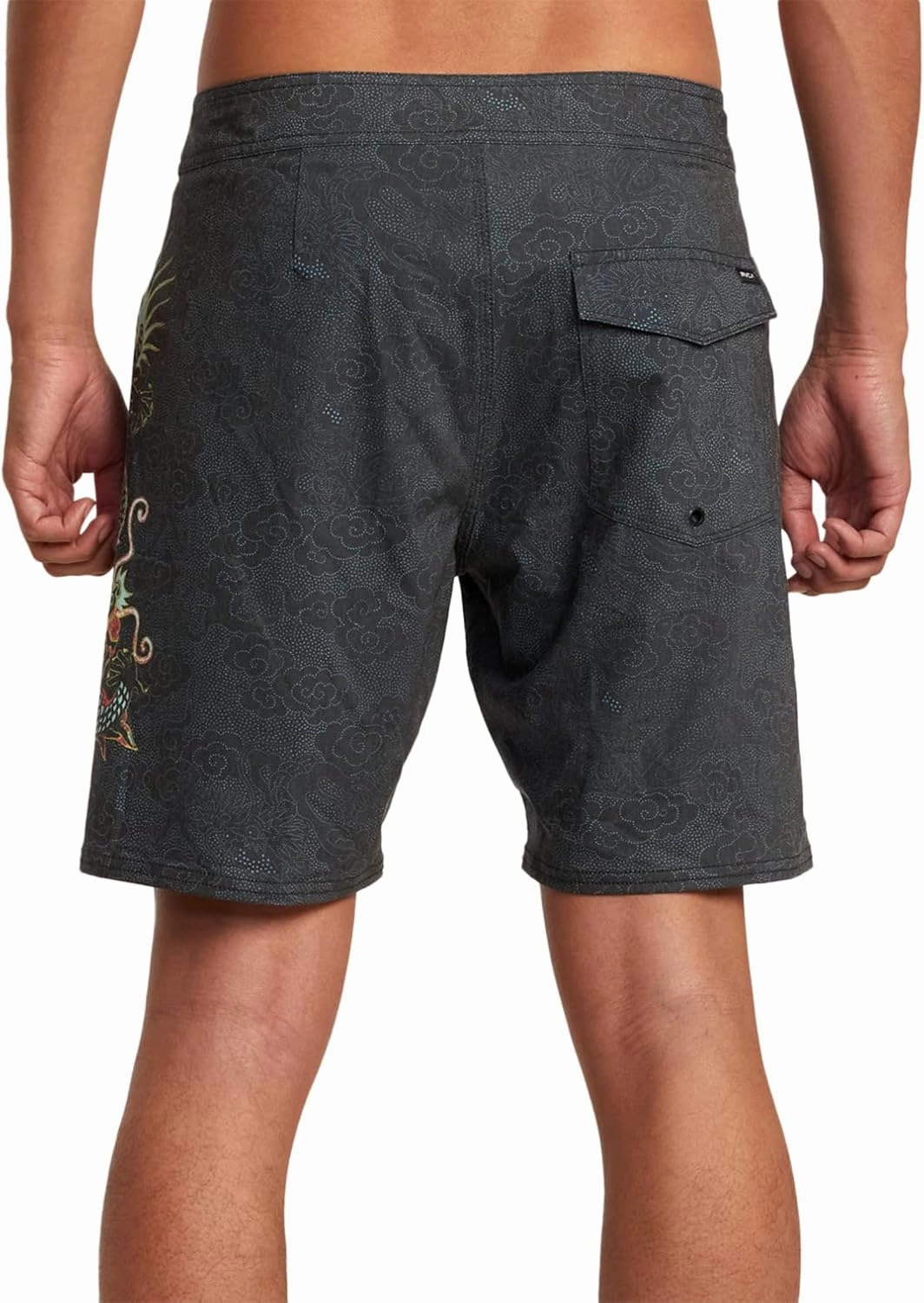 RVCA Men's Standard 4-Way Stretch Fixed Waist 18 Inch Boardshort