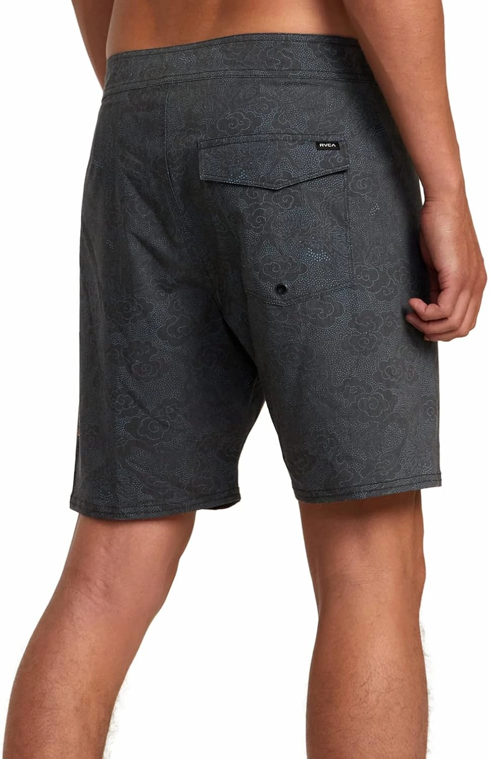 RVCA Men's Standard 4-Way Stretch Fixed Waist 18 Inch Boardshort