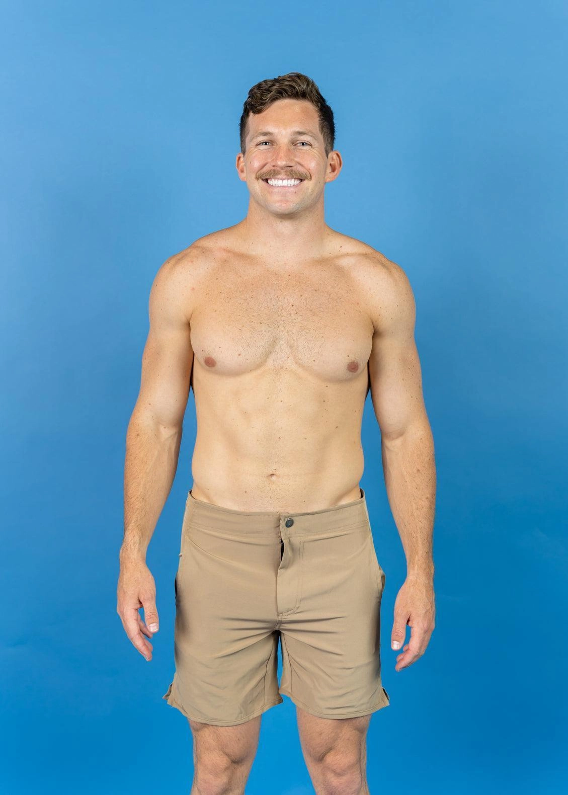 Sand Brown | Men's Boardies