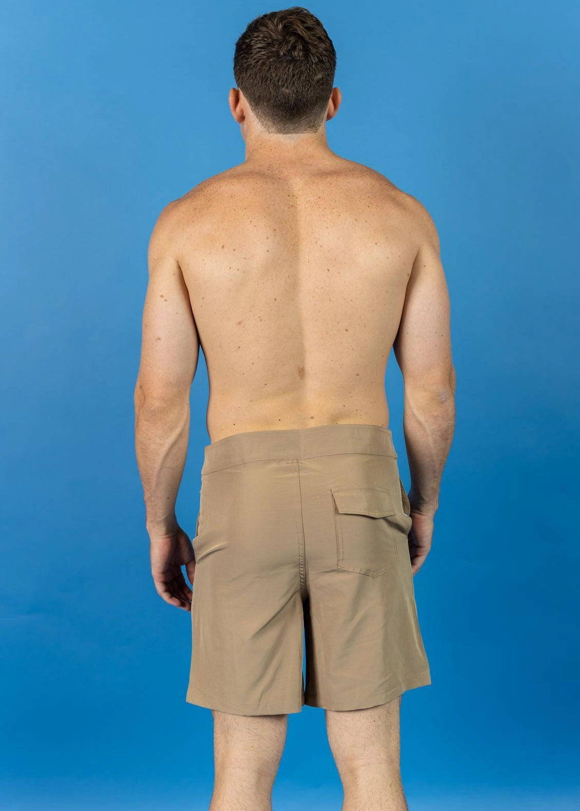 Sand Brown | Men's Swim Trunks