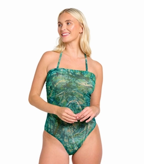 Santorini Tan Through Tube Swimsuit