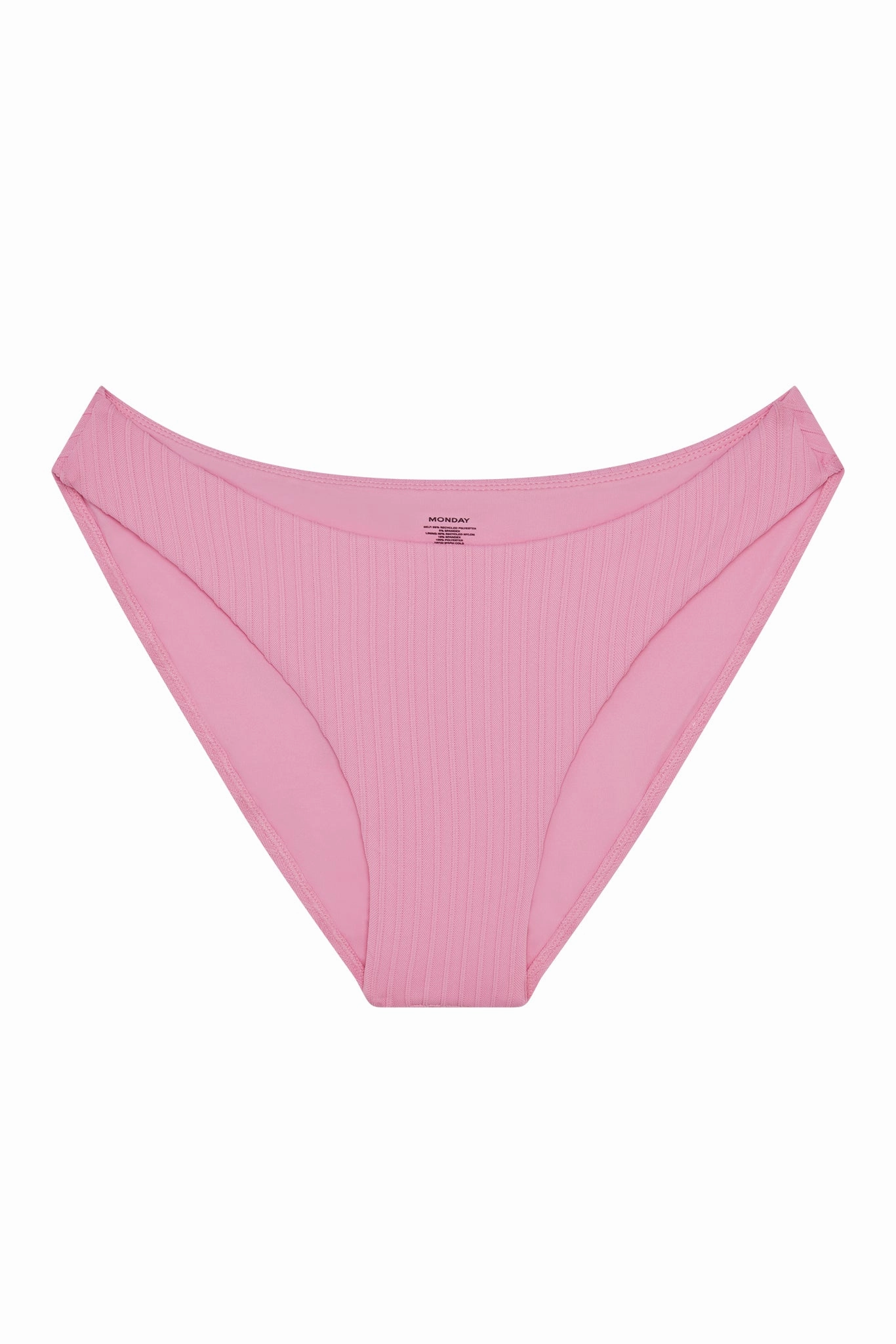 Seychelles Bottom - Cherry Blossom Matte Rib (Modest Coverage)