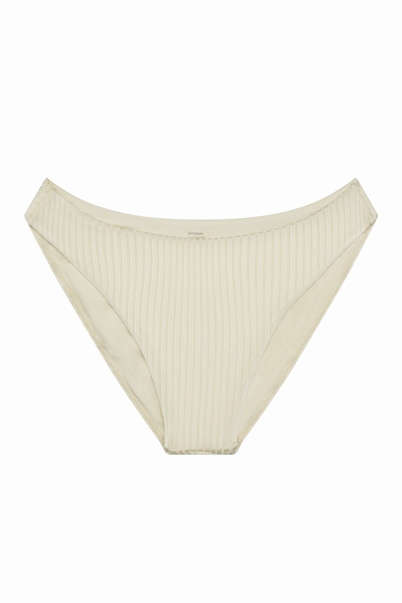 Seychelles Bottom - Ivory Shiny Rib