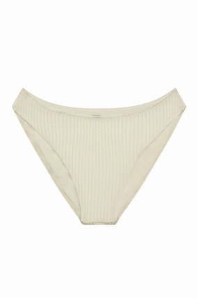 Seychelles Bottom - Ivory Shiny Rib