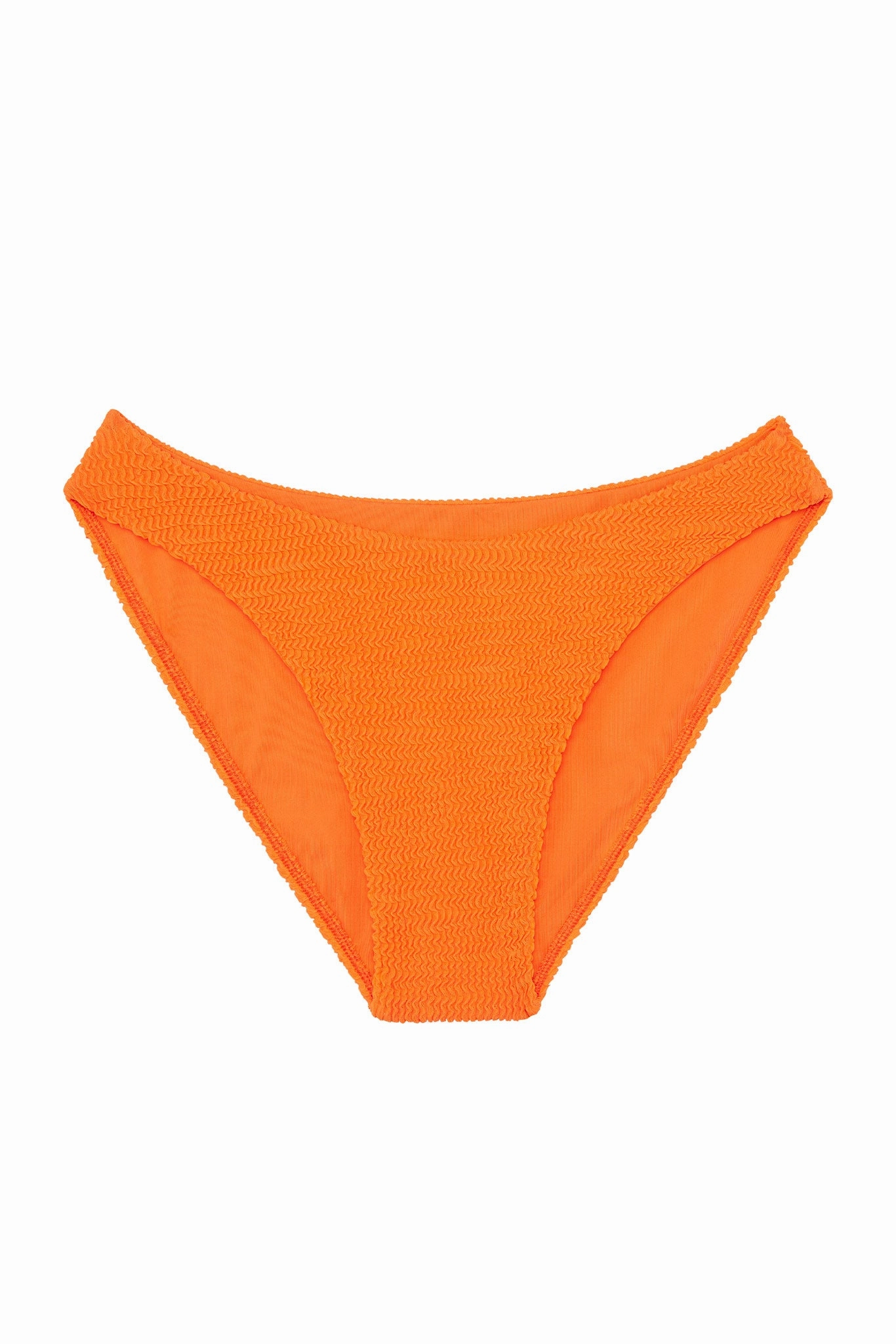 Seychelles Bottom - Tangerine Crinkle (Modest Coverage)