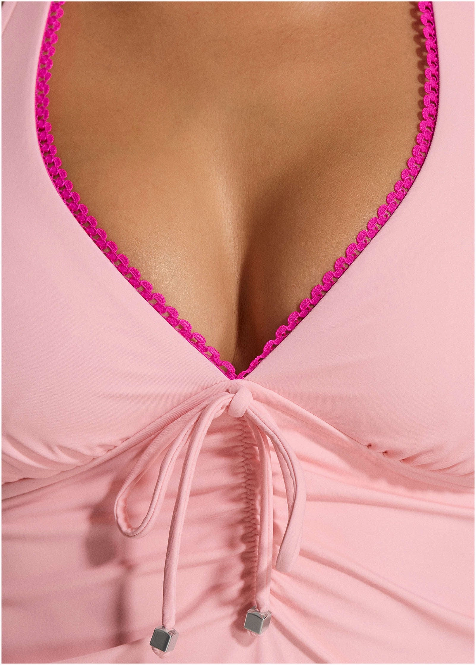 Sicily Halter Tankini - Almond Blossom