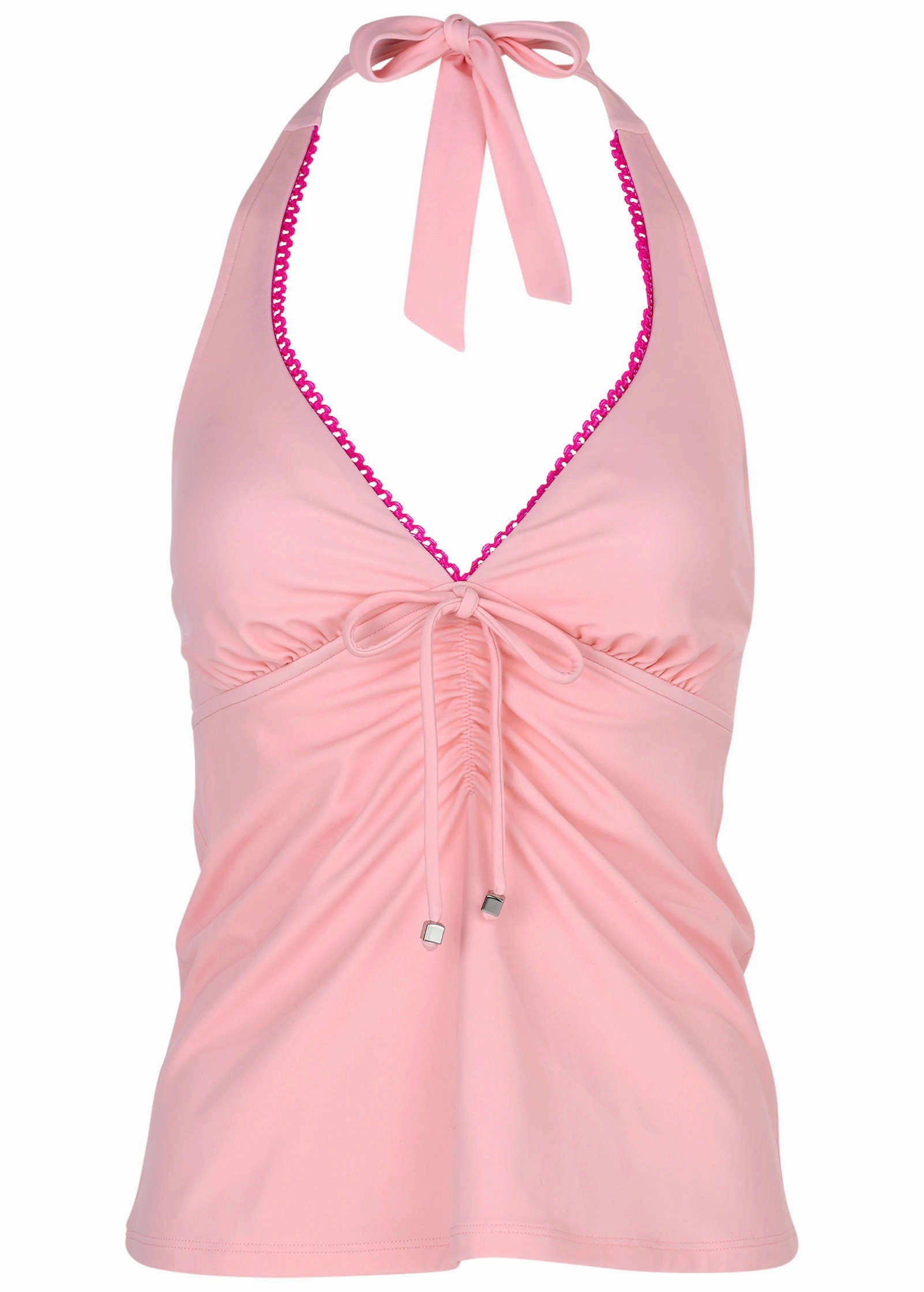 Sicily Halter Tankini - Almond Blossom